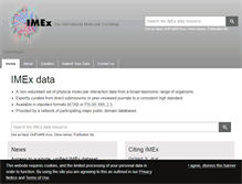 Tablet Screenshot of imexconsortium.org